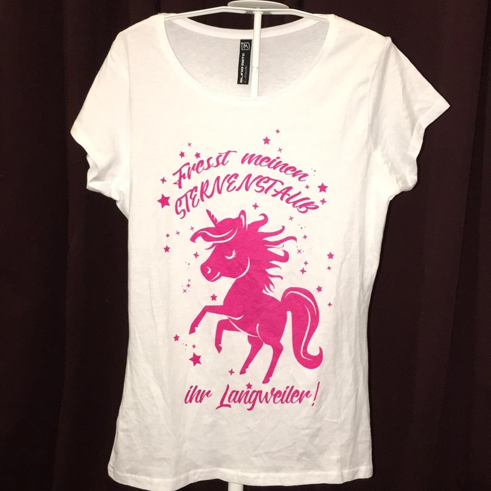Blind Date M Tee With Pink Unicorn 🦄 LOWEST PRICE